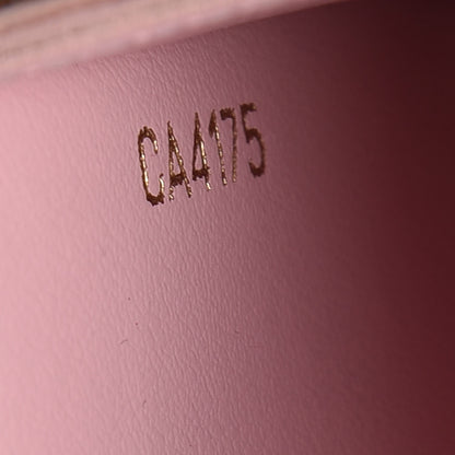 Louis Vuitton Damier Ebene Caissa Card Holder Rose Ballerine 7 of 8