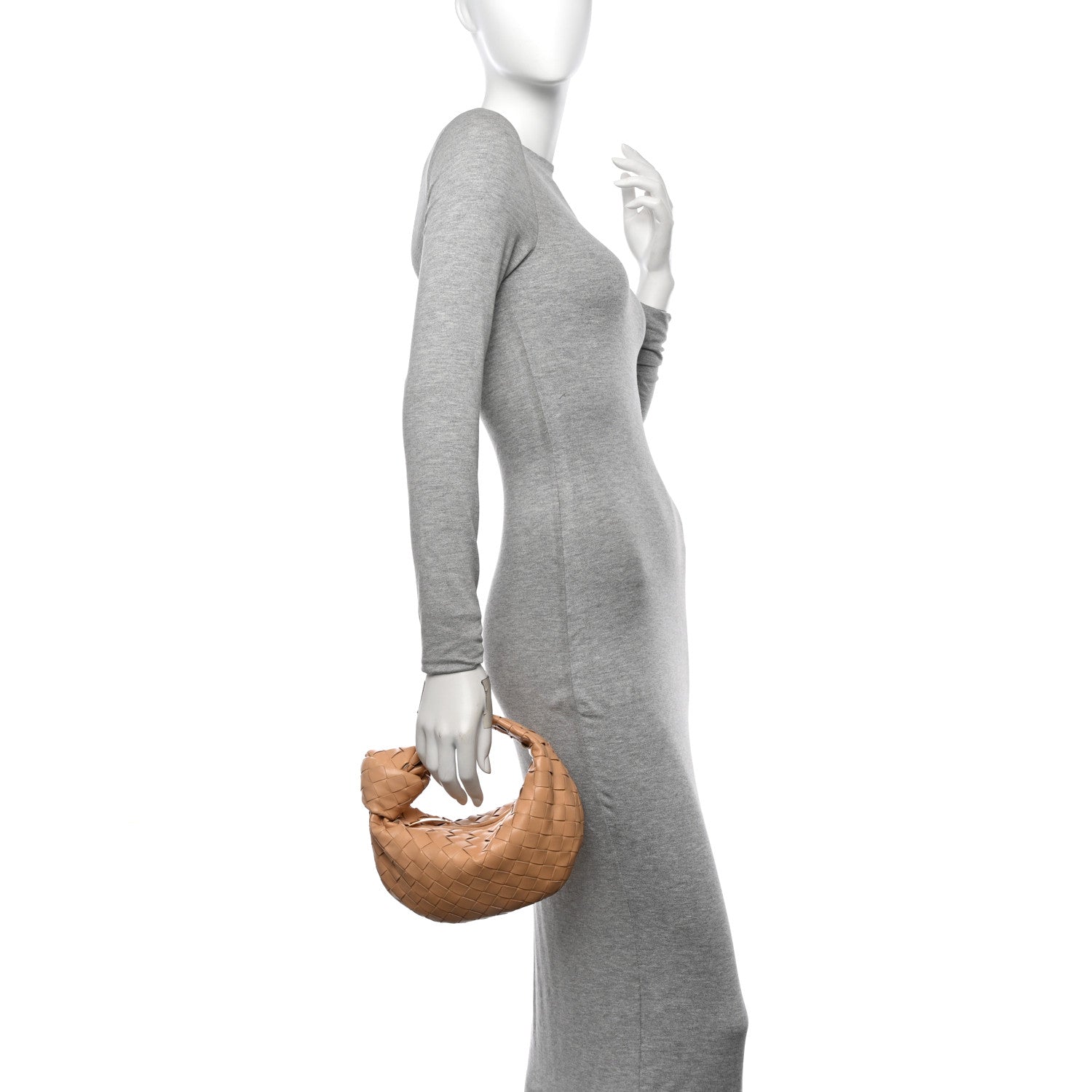 Bottega Veneta Nappa Intrecciato Mini Jodie Almond 2 of 10