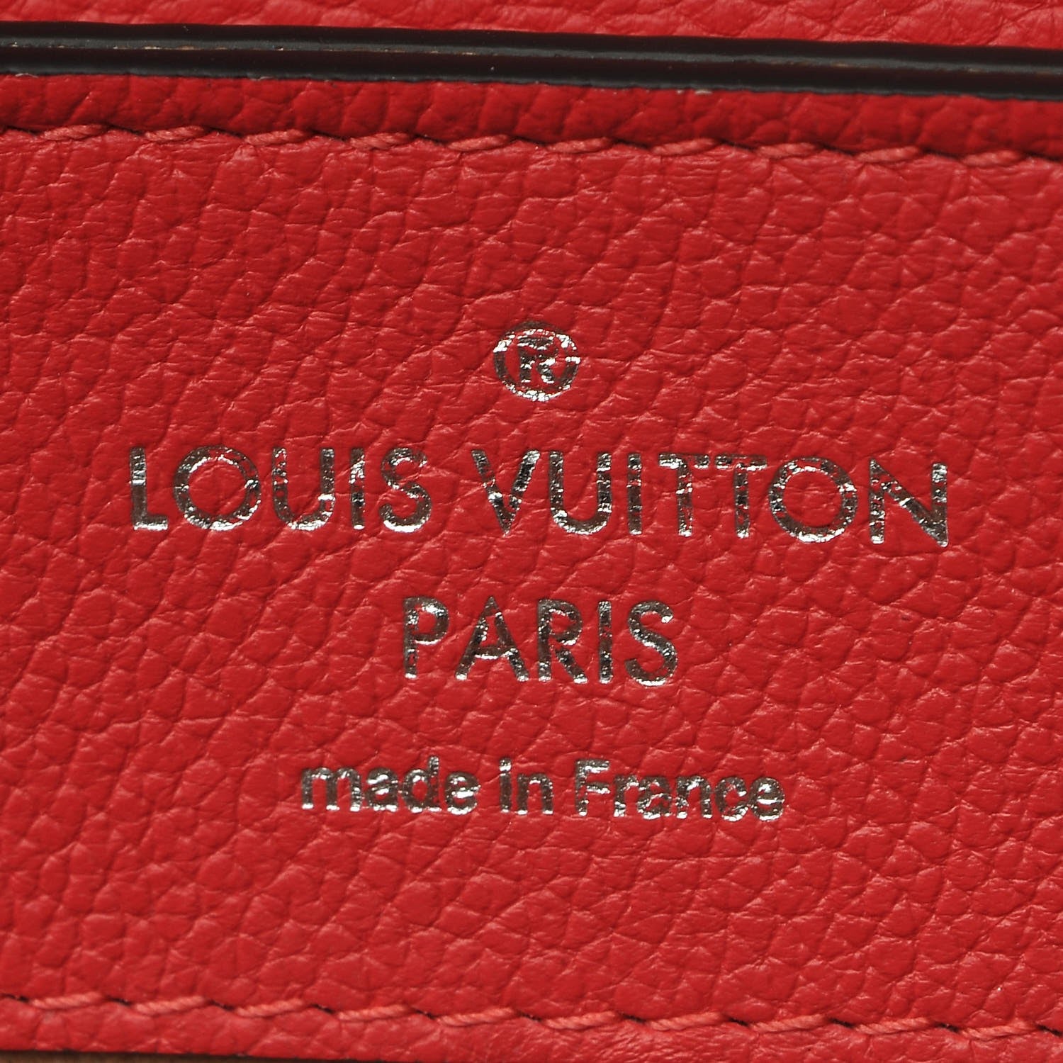 Louis Vuitton Soft Calfskin Lockme Backpack Poppy 6 of 7