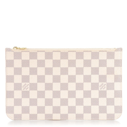 Louis Vuitton Damier Azur Neverfull MM GM Pochette 1 of 8