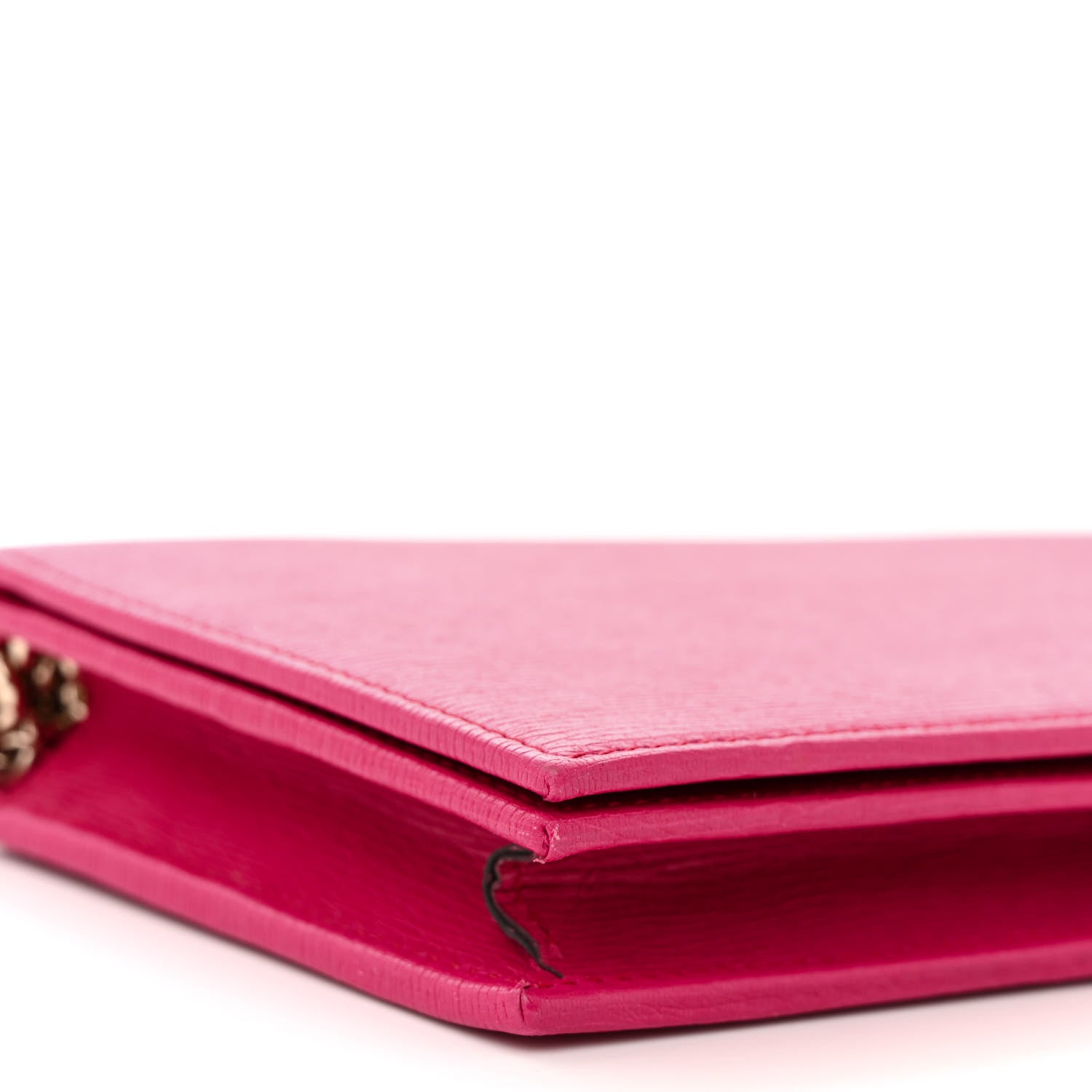 Gucci Textured Calfskin Medium Betty Chain Wallet Blossom 8 of 9