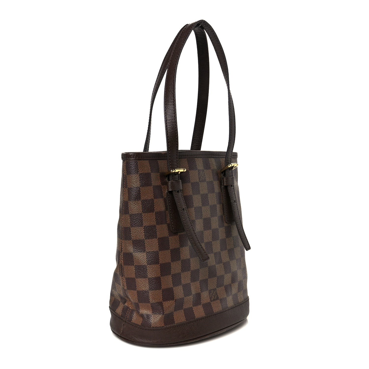 Louis Vuitton Damier Ebene Marais Bucket 23 3 of 10