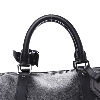 Louis Vuitton Monogram Eclipse Keepall Bandouliere 55 10 of 13