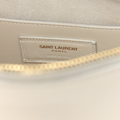 Saint Laurent Calfskin Classic Baby Duffle Dove White 6 of 9