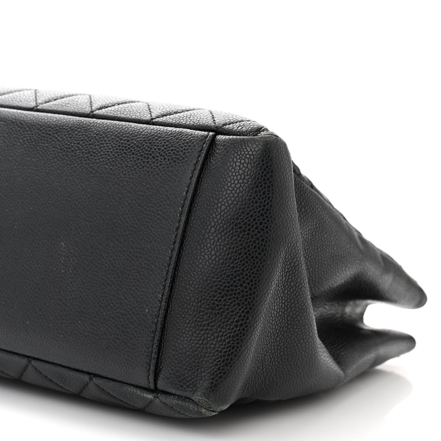Chanel Caviar Quilted Grand Shopping Tote GST Black 10 of 12