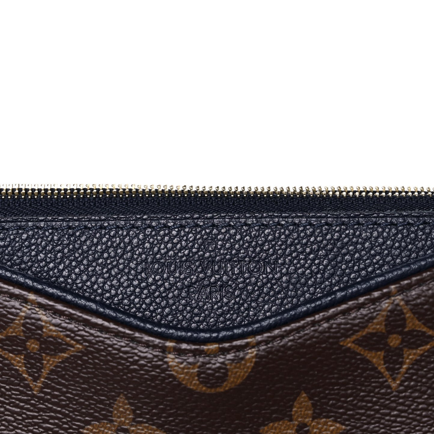 Monogram Pallas Clutch Blue Marine