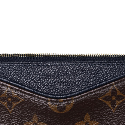 Louis Vuitton Monogram Pallas Clutch Blue Marine 7 of 11