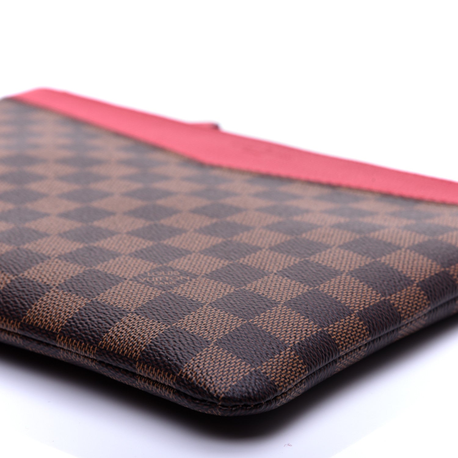 Louis Vuitton Damier Ebene Daily Pouch Scarlet 7 of 11