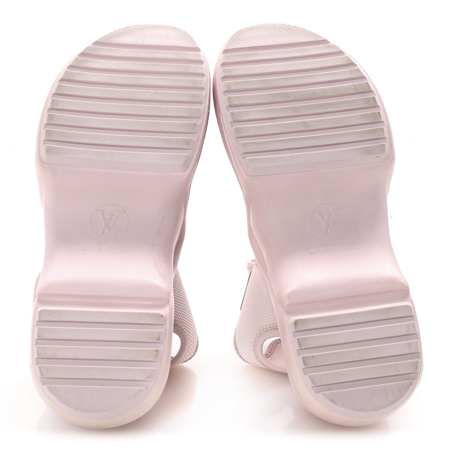 Louis Vuitton Calfskin Canvas LV Archlight Sandal 36 Pink 6 of 8