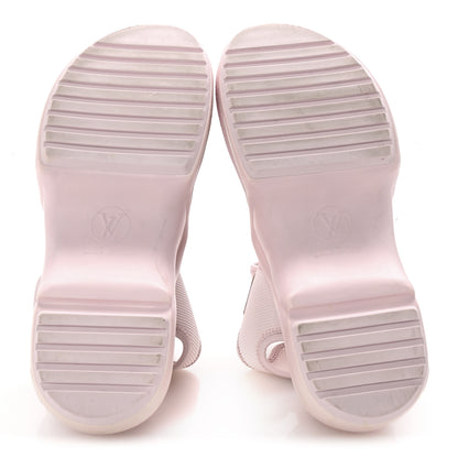 Louis Vuitton Calfskin Canvas LV Archlight Sandal 36 Pink 6 of 8