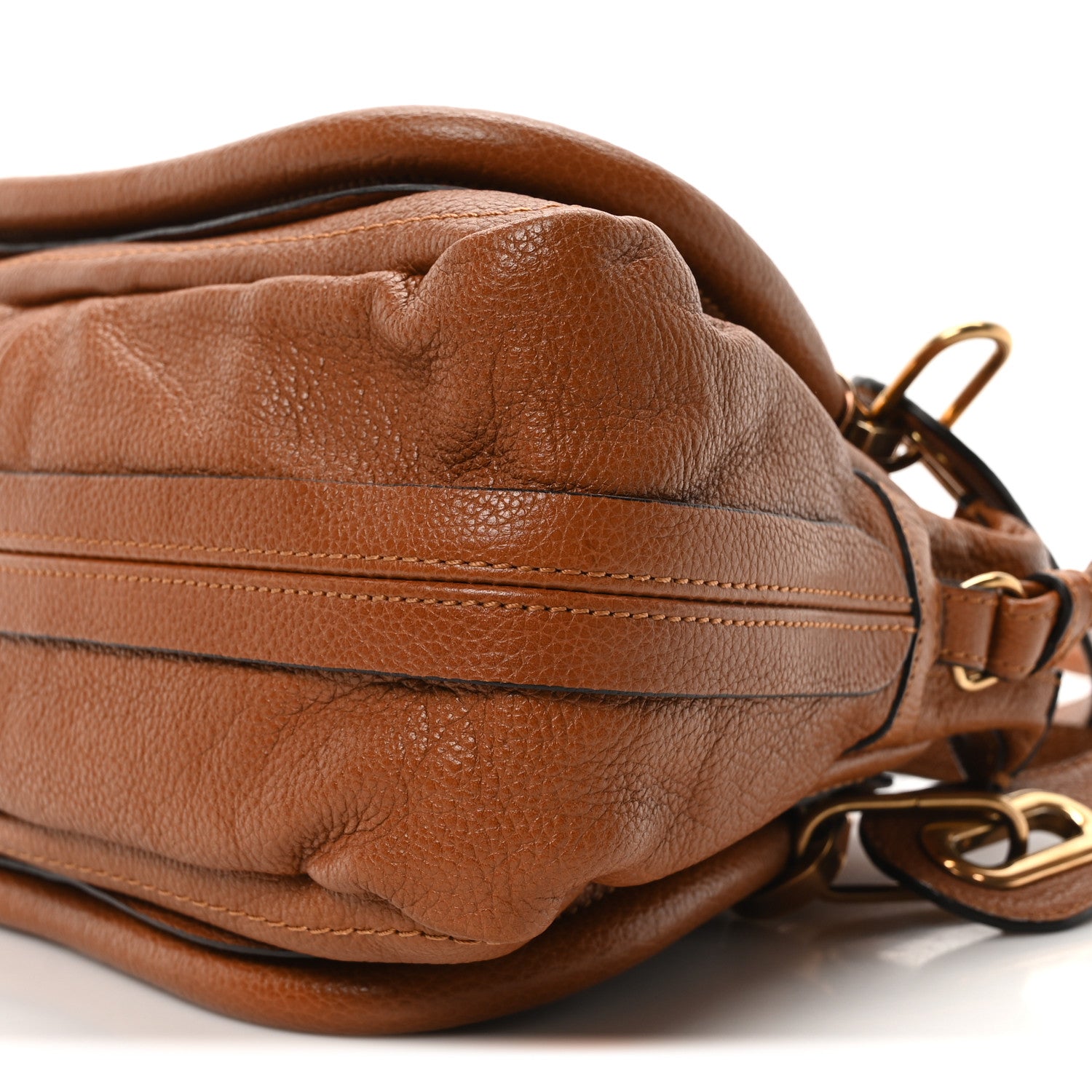 Chloe Calfskin Small Paraty Classic Tan 10 of 10