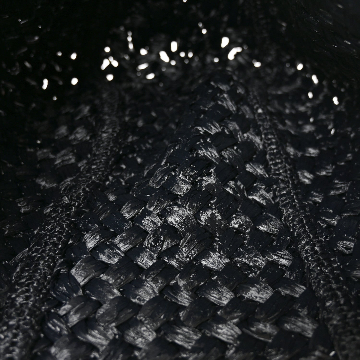 The Row Raffia Estelle Two Bag Black 5 of 9