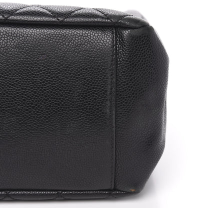 Chanel Caviar Quilted Grand Shopping Tote GST Black 12 of 17