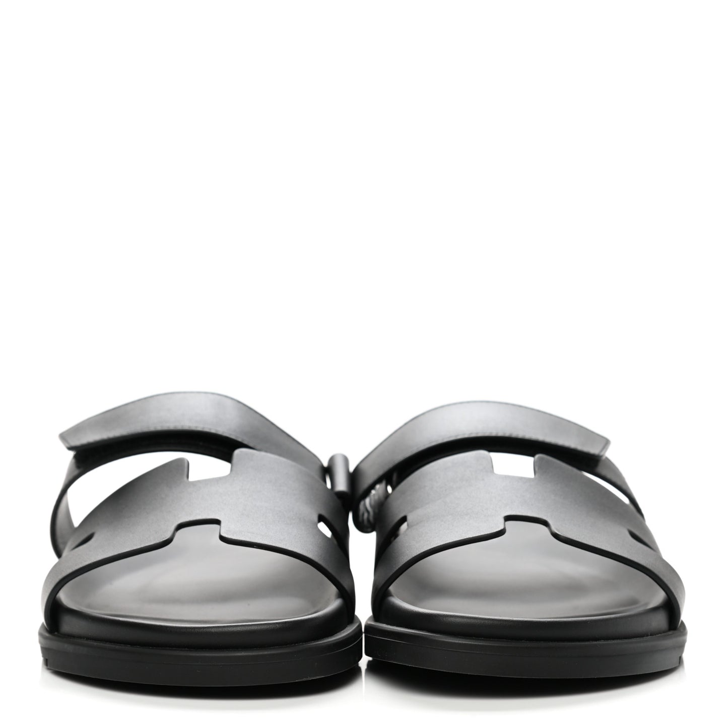 Calfskin Mens Chypre Sandals 41 Black