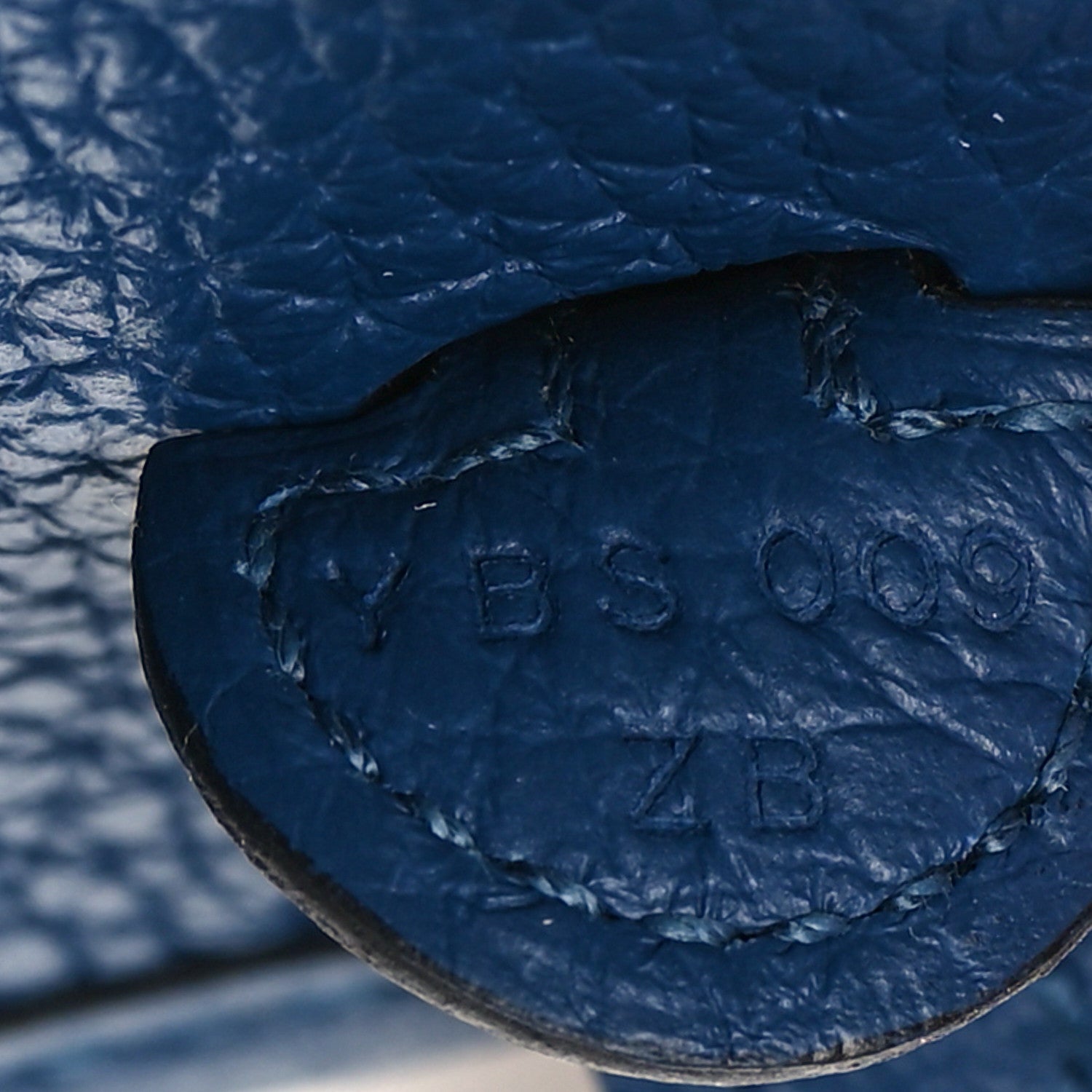 Hermes Taurillon Clemence Evelyne TPM Deep Blue 7 of 10
