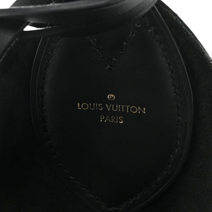 Louis Vuitton Monogram Flower Hobo Black 6 of 9