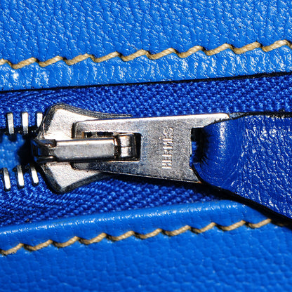 Hermes Swift Vibrato Birkin 35 Bleu Roi 19 of 25