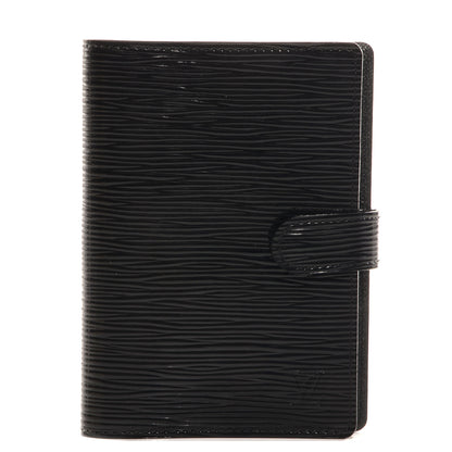 Louis Vuitton Epi Electric Small Ring Agenda Cover Black 1 of 8