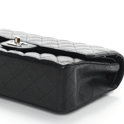 Chanel Caviar Quilted Medium Double Flap Black 8 of 8