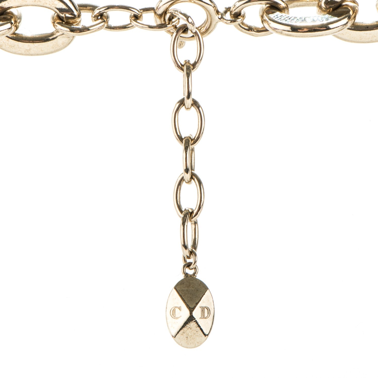 Christian Dior Pearl Mise en Dior Tribal Necklace Gold 6 of 6