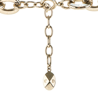 Christian Dior Pearl Mise en Dior Tribal Necklace Gold 6 of 6