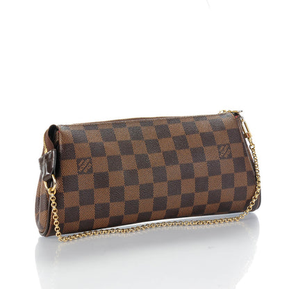 Louis Vuitton Damier Ebene Eva Clutch 3 of 9