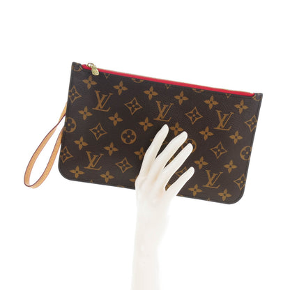 Louis Vuitton Monogram Neverfull MM GM Pochette Cherry 2 of 7