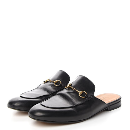 Gucci Calfskin Womens Princetown Slippers 41 Black 3 of 11