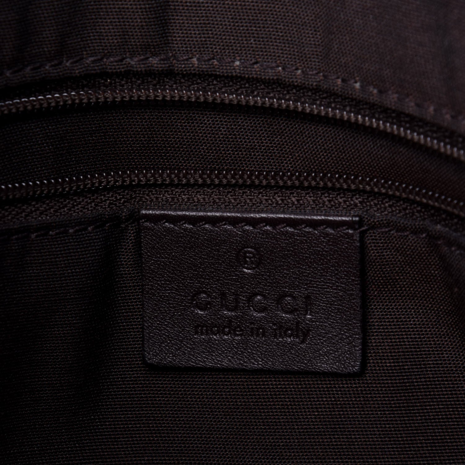 Gucci GG Plus Monogram Medium Flat Messenger Bag Dark Brown 5 of 10