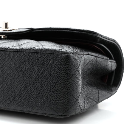 Chanel Caviar Quilted Small Double Flap Black 10 of 10