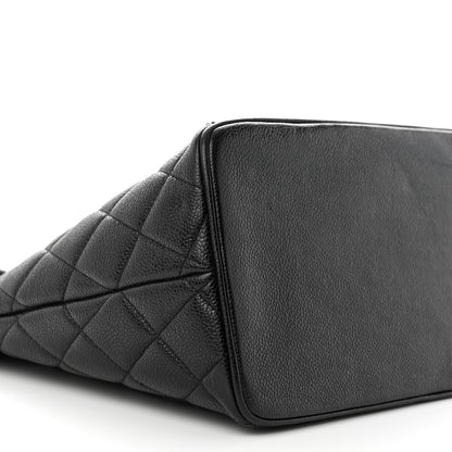 Chanel Caviar Quilted Medallion Tote Black 9 of 10