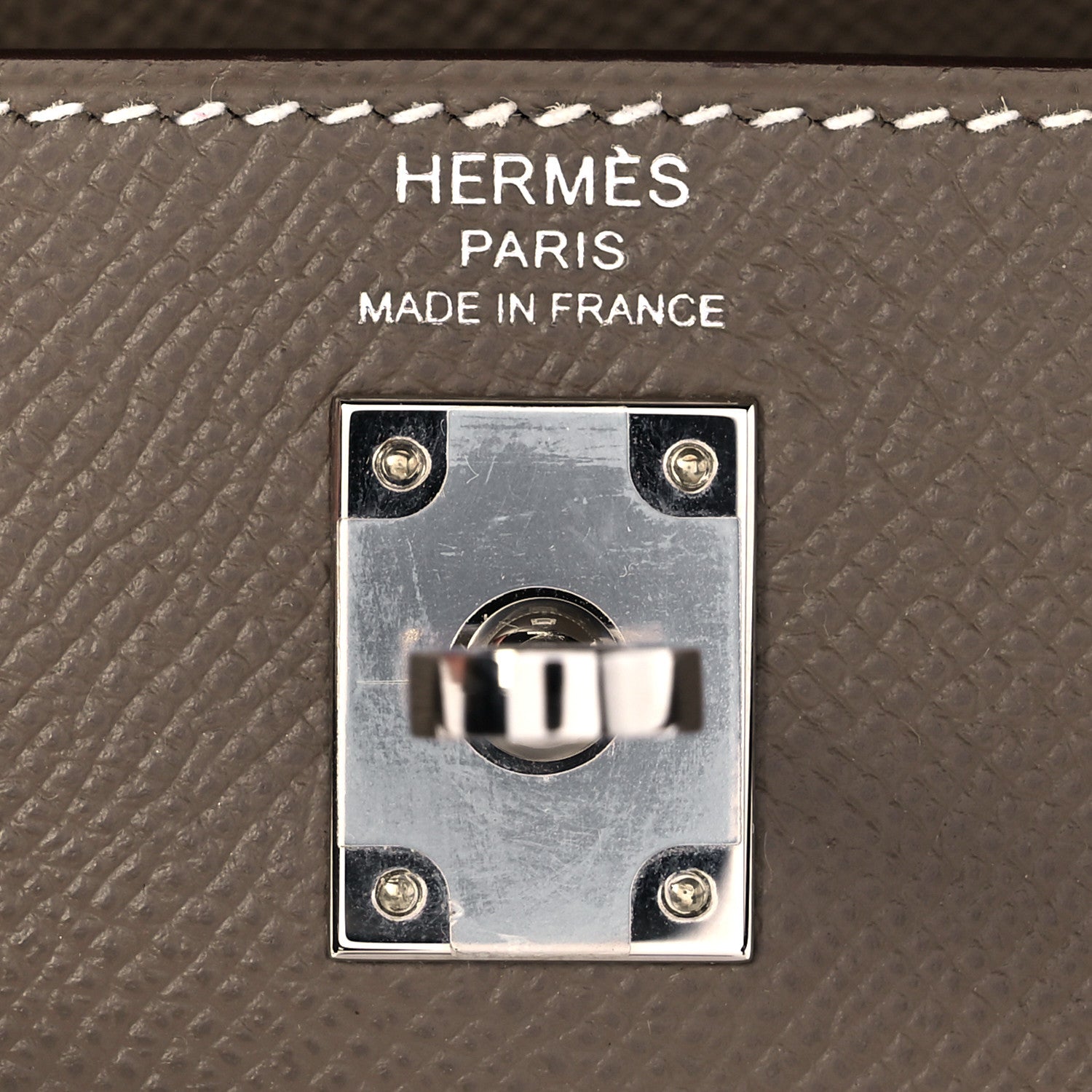 Hermes Epsom Kelly Sellier 25 Etoupe 6 of 11