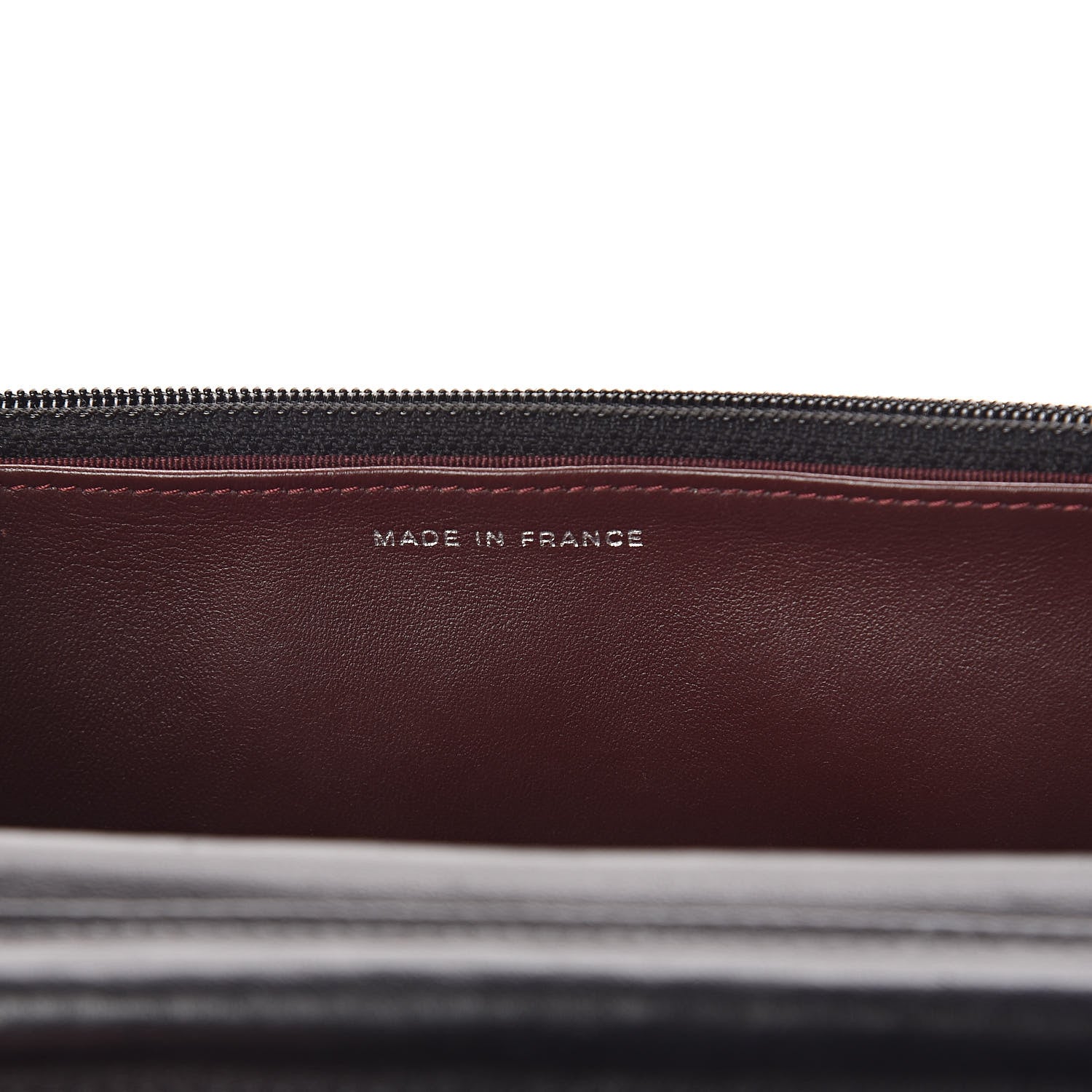 Chanel Lambskin Quilted Wallet On Chain WOC Black 7 of 10