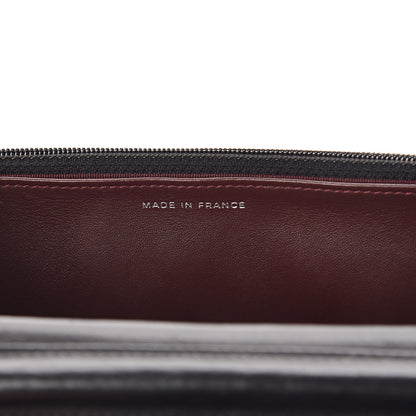 Chanel Lambskin Quilted Wallet On Chain WOC Black 7 of 10