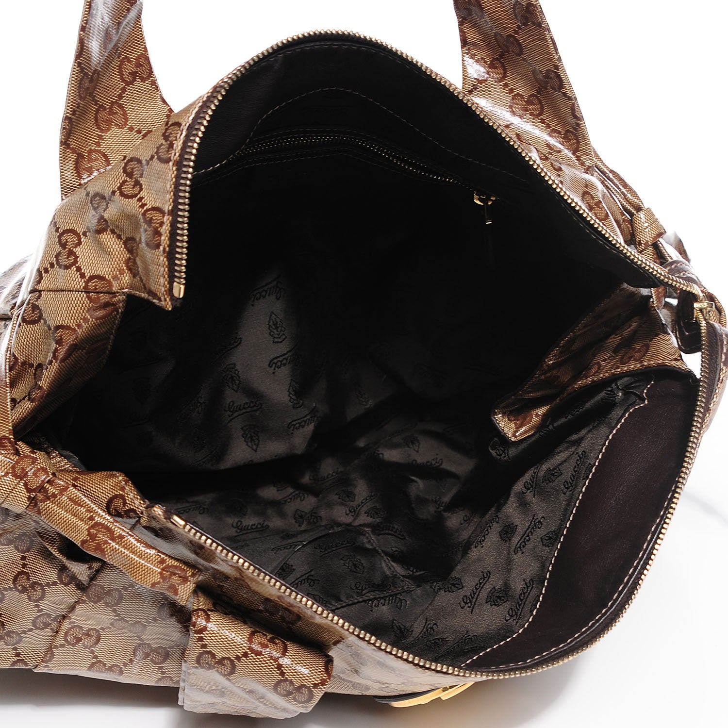 Gucci Crystal Monogram Large Hysteria Tote 8 of 9