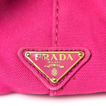 Prada Canapa Logo Shopping Tote Fuxia 18 of 18
