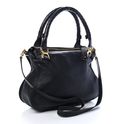 Chloe Calfskin Medium Marcie Satchel Black 3 of 9