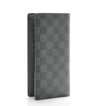 Louis Vuitton Damier Graphite Brazza Wallet 3 of 6