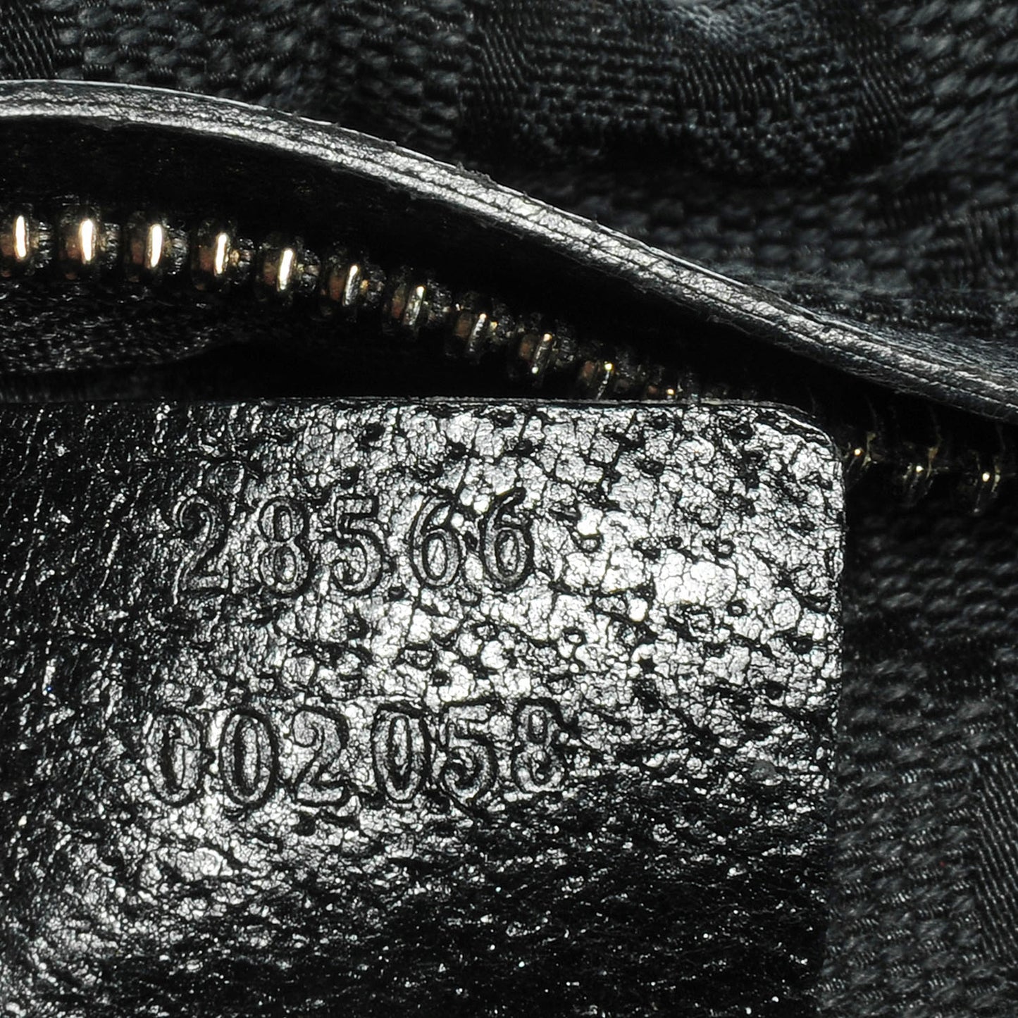 Monogram Belt Bag Black