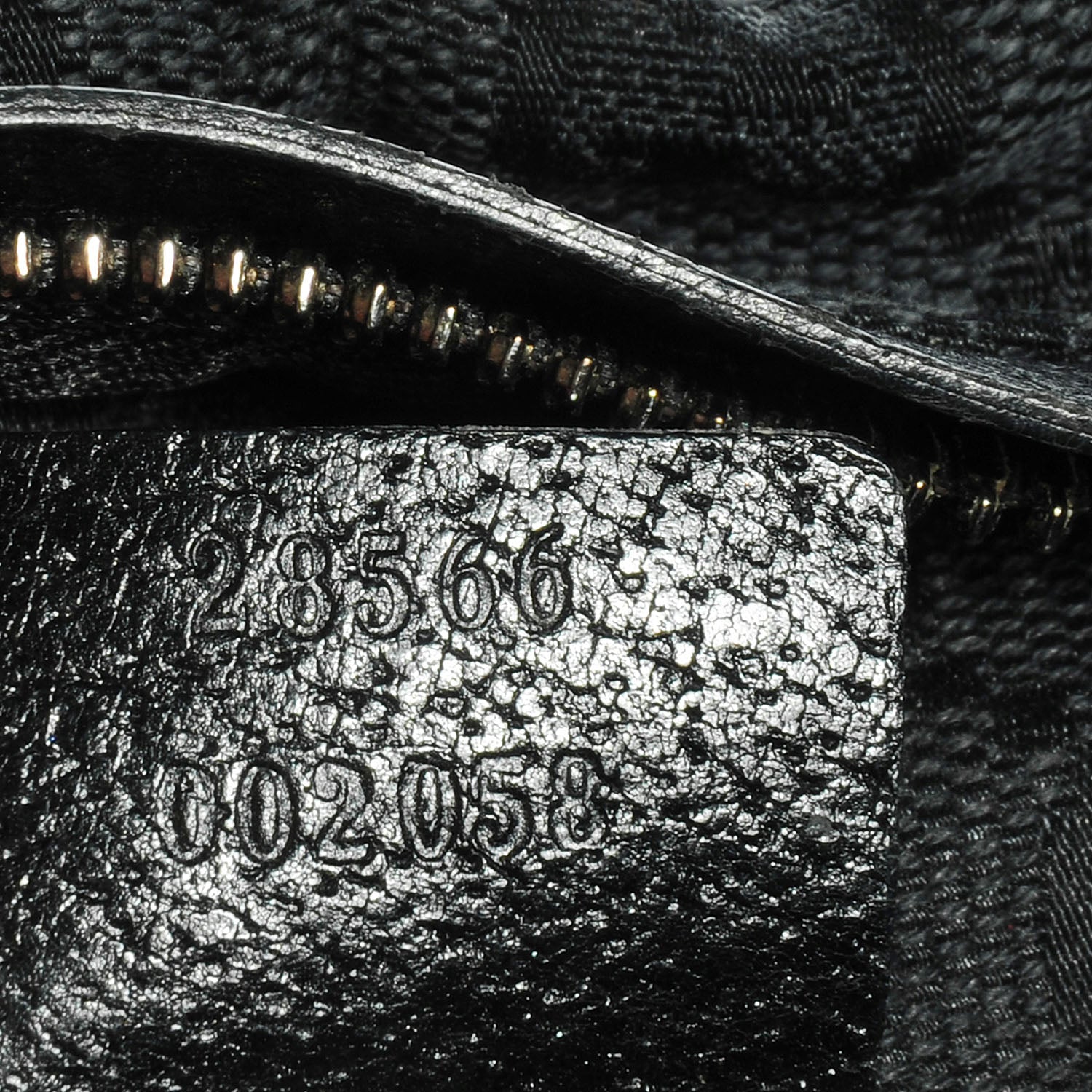 Gucci Monogram Belt Bag Black 8 of 8