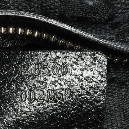 Gucci Monogram Belt Bag Black 8 of 8