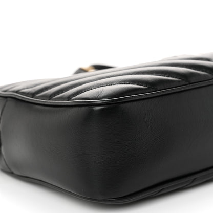 Saint Laurent Calfskin Matelasse Monogram Lou Camera Bag Black 8 of 10