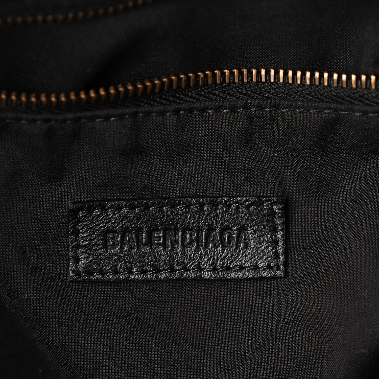 Balenciaga Washed Denim Classic Hardware Small Le City Black 6 of 10