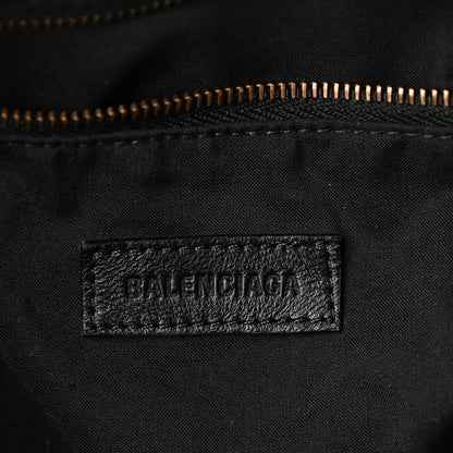 Balenciaga Washed Denim Classic Hardware Small Le City Black 6 of 10