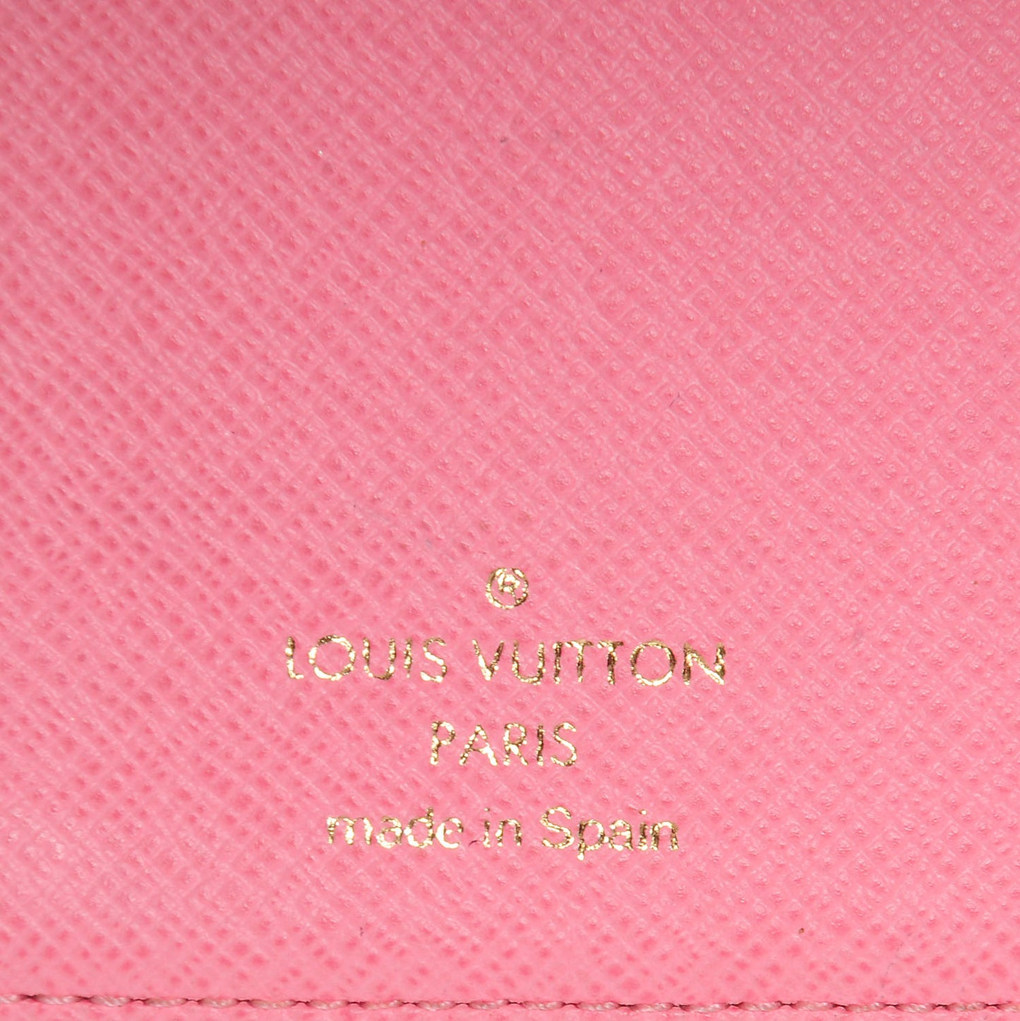 Monogram Illustre Small Ring Agenda Rose