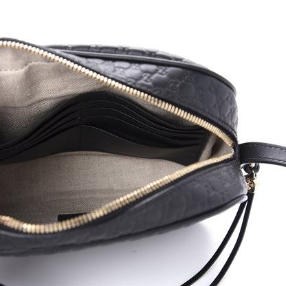 Gucci Microguccissima Mini Bree Messenger Bag Black 5 of 10