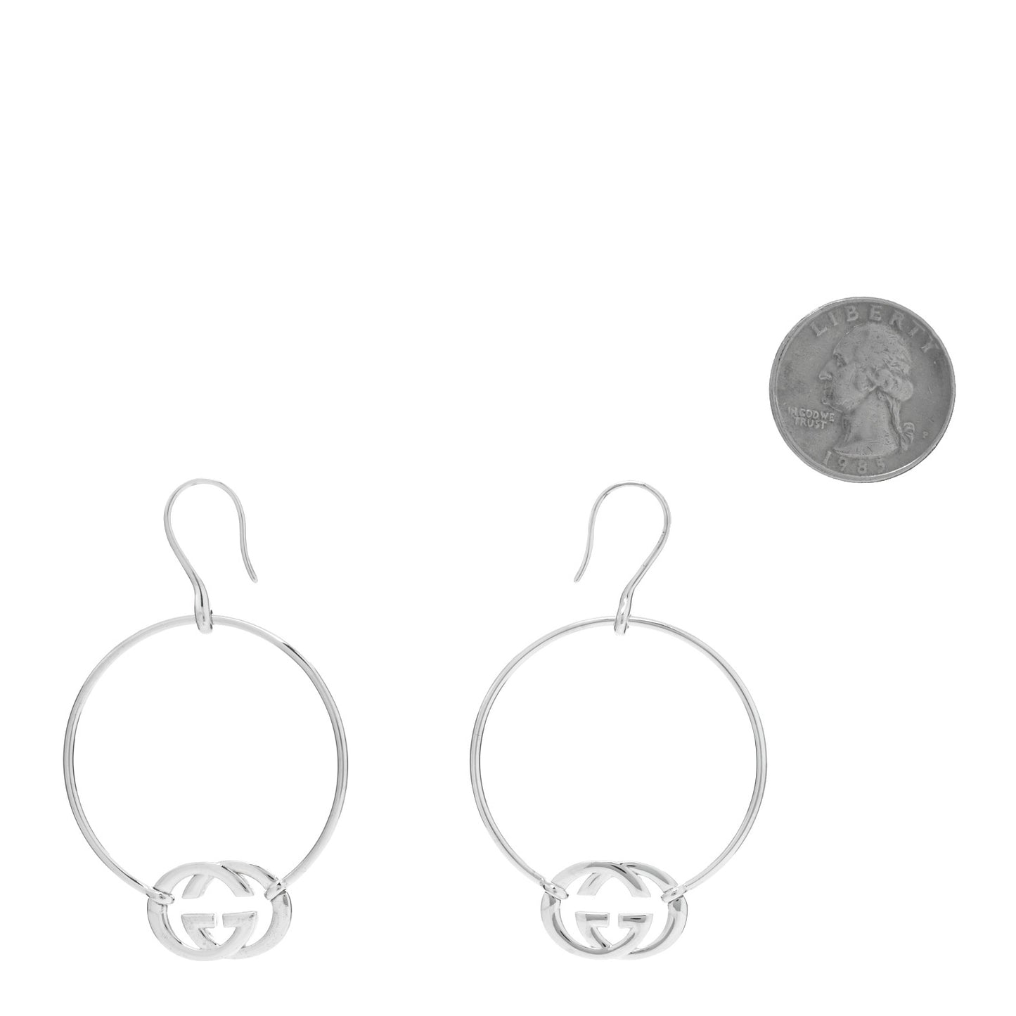 Sterling Silver Britt Hoop Earrings