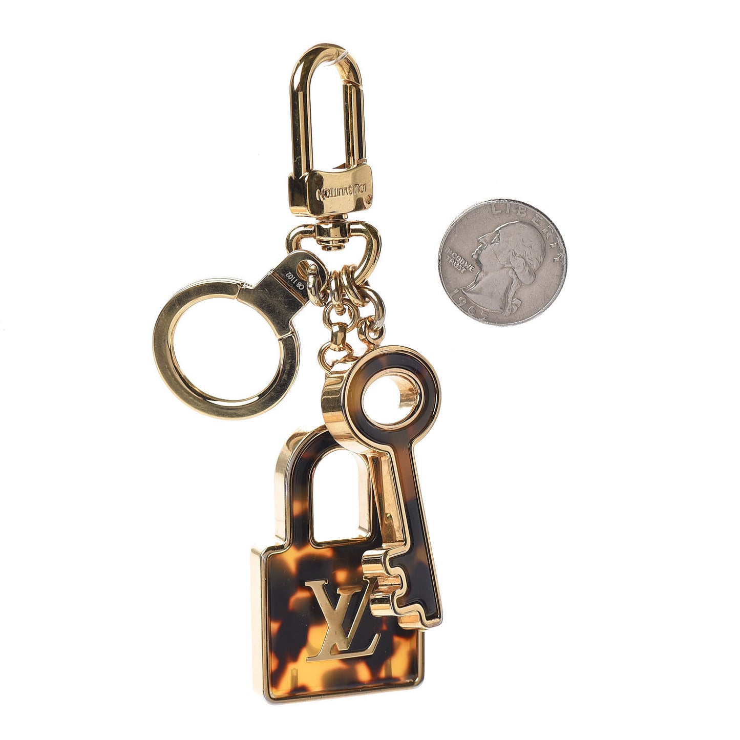 Acetate Confidence Bag Charm Key Holder
