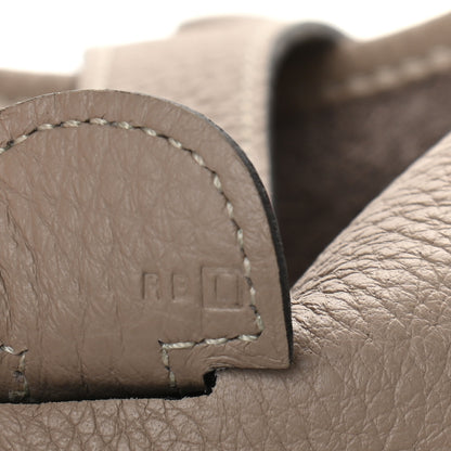 Hermes Taurillon Clemence Evelyne GM Gris Tourterelle 6 of 9
