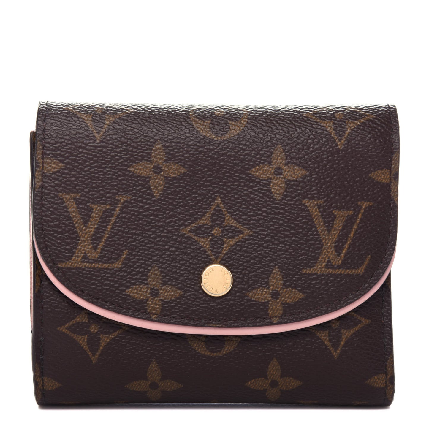 Monogram Ariane Compact Wallet Rose Ballerine